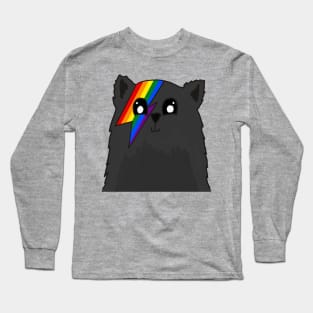 LGBTQ Pride Flag Kitty Long Sleeve T-Shirt